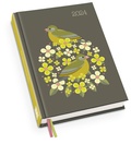 Cover: Taschenkalender &raquo;I like Birds&laquo; 2024 - Von Stuart Cox - Terminplaner mit Wochenkalendarium - Format 11,3 x 16,3 cm - Knesebeck