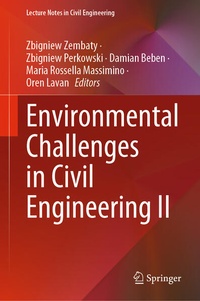 Enlarge image Cover: Environmental Challenges in Civil Engineering II - Springer