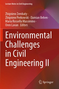Enlarge image Cover: Environmental Challenges in Civil Engineering II - Springer
