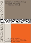 Cover: Diplom 2020/2 - Hochschule f. Gestaltung