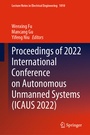 Cover: Proceedings of 2022 International Conference on Autonomous Unmanned Systems (ICAUS 2022) - Springer