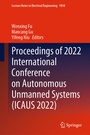 Cover: Proceedings of 2022 International Conference on Autonomous Unmanned Systems (ICAUS 2022) - Springer