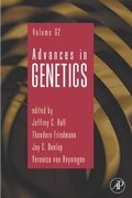 Cover: Advances in Genetics - Academic Press