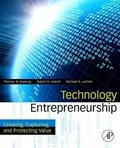 Cover: Technology Entrepreneurship - Academic Press