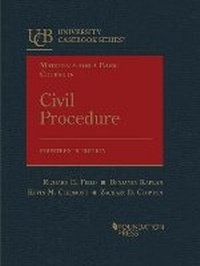 Abbildung von: Materials for a Basic Course in Civil Procedure - Foundation Press
