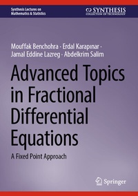 Abbildung von: Advanced Topics in Fractional Differential Equations - Springer
