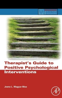 Enlarge image Cover: Therapist's Guide to Positive Psychological Interventions - Academic Press