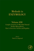Cover: Complex Enzymes in Microbial Natural Product Biosynthesis, Part A: Overview Articles and Peptides: Volume 458 - Academic Press