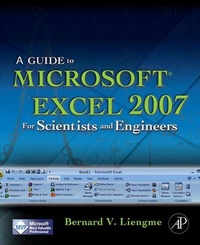Abbildung von: A Guide to Microsoft Excel 2007 for Scientists and Engineers - Academic Press