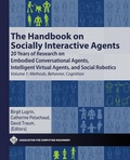 Cover: The Handbook on Socially Interactive Agents - Association for Computing Machinery and Morgan & Claypool Publishers