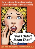 Cover: But I Didn't Mean That! - New Harbinger Publications