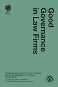 Cover: Good Governance in Law Firms - Globe Law and Business Ltd