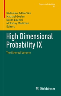 Abbildung von: High Dimensional Probability IX - Birkhäuser