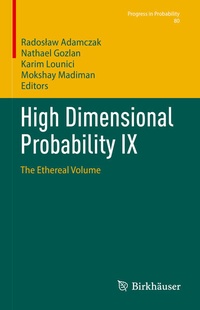 Enlarge image Cover: High Dimensional Probability IX - Birkhäuser