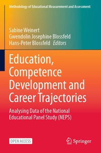 Enlarge image Cover: Education, Competence Development and Career Trajectories - Springer