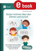 Cover: Sicher rechnen &uuml;ber den Zehner und zur&uuml;ck - Auer Verlag