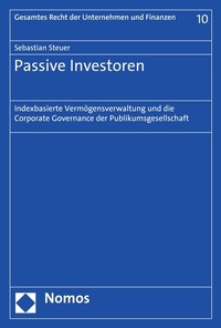 Abbildung von: Passive Investoren - Nomos