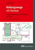 Cover: Rettungswege mit Konzept - Rudolf M&uuml;ller Verlag