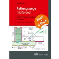 Abbildung von: Rettungswege mit Konzept mit E-Book (PDF) - Rudolf Müller Verlag