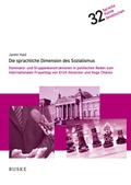 Cover: Die sprachliche Dimension des Sozialismus - Buske, H