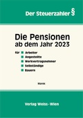 Cover: Die Pensionen ab dem Jahr 2023 - Weiss-Vlg