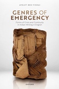 Abbildung von: Genres of Emergency - OUP eBook