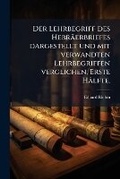 Cover: Der Lehrbegriff Des Hebraerbriefes Dargestellt Und Mit Verwandten Lehrbegriffen Verglichen, Erste Halfte. - Nabu Press