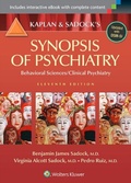 Cover: Kaplan and Sadock's Synopsis of Psychiatry: Behavioral Sciences/Clinical Psychiatry - WOLTERS KLUWER HEALTH