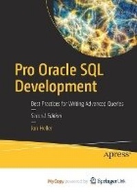 Abbildung von: Pro Oracle SQL Development - Apress