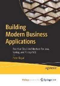 Enlarge image Cover: Building Modern Business Applications - Apress
