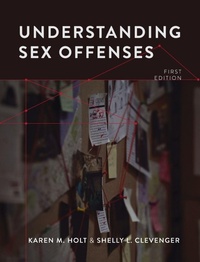 Enlarge image Cover: Understanding Sex Offenses - Cognella Academic Publishing