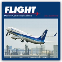 Abbildung von: Flight - Modern Commercial Airliners - Passagierflugzeuge 2024 - Carousel Calendars