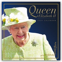 Abbildung von: Queen Elisabeth II - Königin Elisabeth II 2024 - 12-Monatskalender - Carousel Calendars
