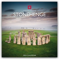 Abbildung von: Stonehenge 2024 - 12-Monatskalender - Carousel Calendars