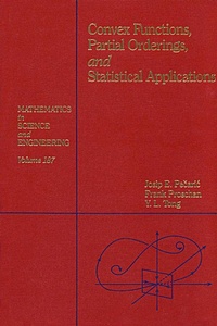 Abbildung von: Convex Functions, Partial Orderings, and Statistical Applications - Academic Press