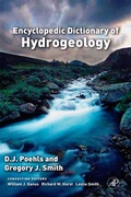 Cover: Encyclopedic Dictionary of Hydrogeology - Academic Press