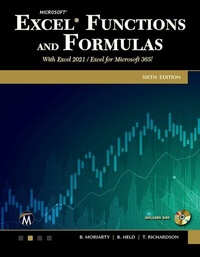 Abbildung von: Microsoft Excel Functions and Formulas - Mercury Learning and Information