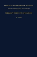 Cover: Probability Theory with Applications - Academic Press