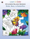 Cover: Birds, Bees, and Butterflies - Learn & Color Books