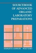 Cover: Sourcebook of Advanced Organic Laboratory Preparations - Academic Press