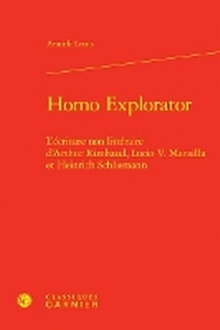 Enlarge image Cover: Homo Explorator - Classiques Garnier