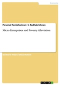 Cover: Micro Enterprises and Poverty Alleviation - GRIN Verlag