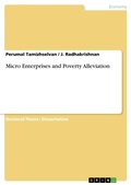 Cover: Micro Enterprises and Poverty Alleviation - GRIN Verlag