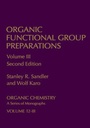 Cover: Organic Functional Group Preparations - Academic Press