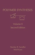 Cover: Polymer Syntheses: Volume 2 - Academic Press