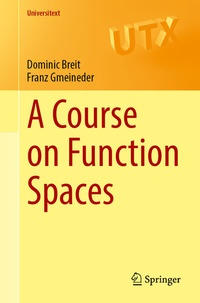Abbildung von: A Course on Function Spaces - Springer