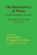 Cover: Intermediary Nitrogen Metabolism - Academic Press