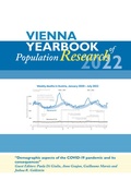 Cover: Vienna Yearbook of Population Research 2022, Vol. 20 - Verlag der &ouml;sterreichischen Akademie der Wissenschaften