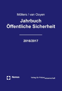 Abbildung von: Jahrbuch Öffentliche Sicherheit 2016/2017 - Verlag für Polizeiwissenschaft