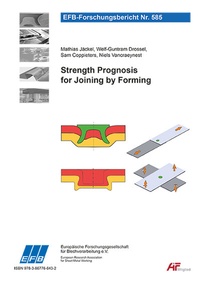 Enlarge image Cover: Strength Prognosis for Joining by Forming - Europäische Forschungsgesellschaft für Blechverarbeitung e.V. (EFB)